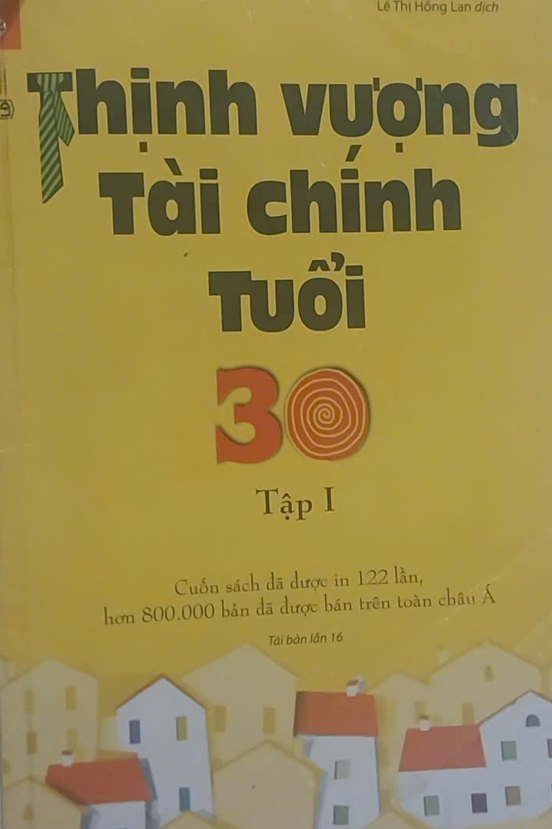 Bìa sách Thịnh vượng Tài chính tuổi 30